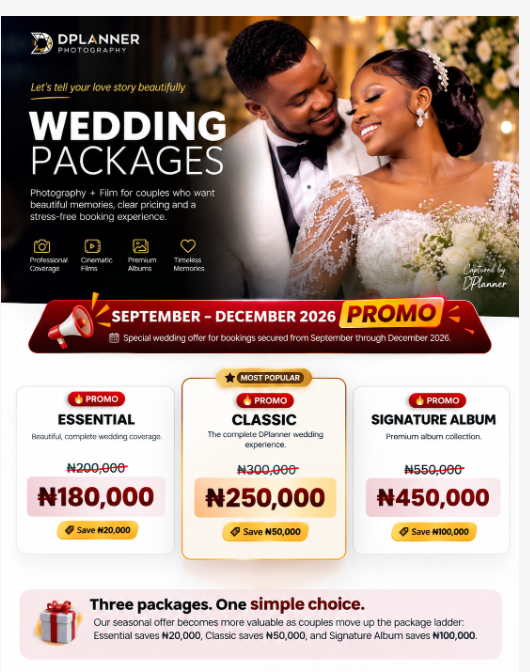 DPlanner Photography Wedding Promo - Couple in Traditional Attire